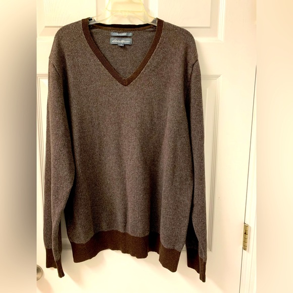 Eddie Bauer Cotton Cashmere Sweater Men’s XL - Picture 4 of 4
